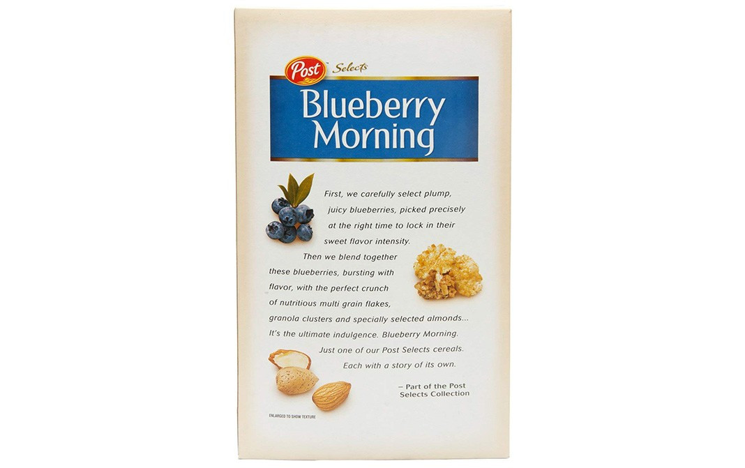 Post Great Grains Cereal Blueberry Morning Box 382 grams GoToChef